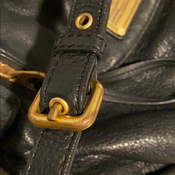 MARC JACOBS Black Q Natasha Leather Crossbody - Picture 7 of 7